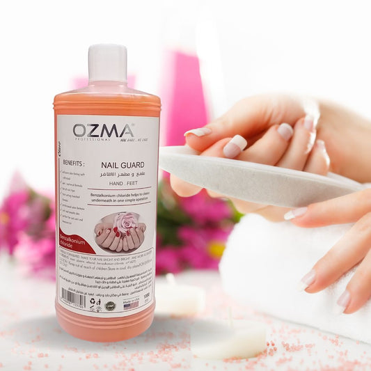 OZMA Clavo Benzalkonium Chloride Cuticle Tint  - effective nail Cleansing (Nail Guard) 1000 ML