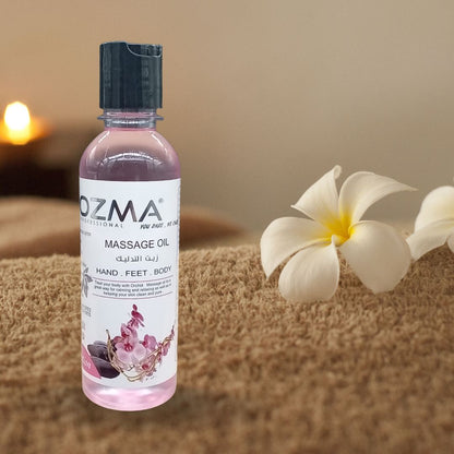 OZMA Clavo  Massage Oil for Couples - No Stain Orchid Massage Oil for Massage Therapy and Relaxing, Anti Aging Moisturizer and Natural Body Oil for Dry Skin  Pure | Repair Dry Skin | Unbeatable Consistency and Quality. 250ml
