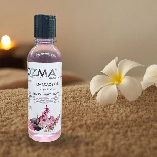 OZMA Clavo  Massage Oil for Couples - No Stain Orchid Massage Oil for Massage Therapy and Relaxing, Anti Aging Moisturizer and Natural Body Oil for Dry Skin  Pure | Repair Dry Skin | Unbeatable Consistency and Quality. 250ML