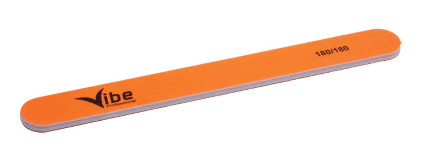 VB NAIL FILE NEON ORANGE FOR NATURAL/ EXTENSION NAILS 7 #180