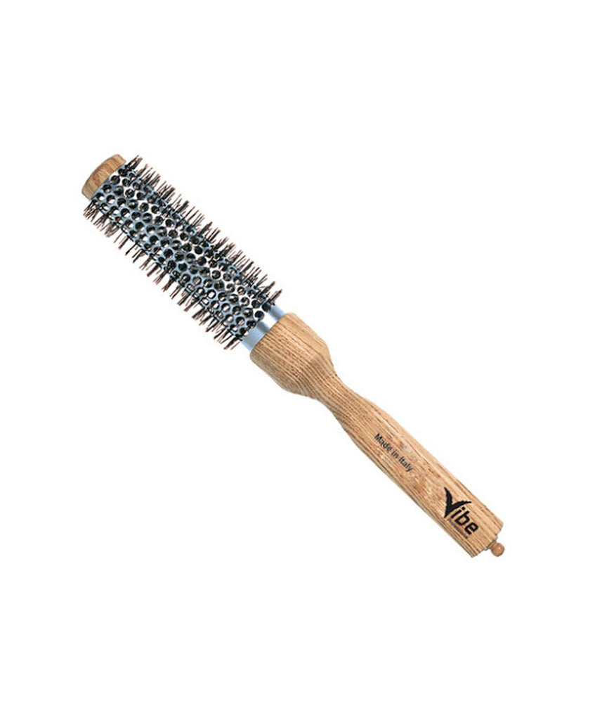 Triangolo Nylon Hair Brush Ash Wooden With Section Divider D-36Mm (1407)