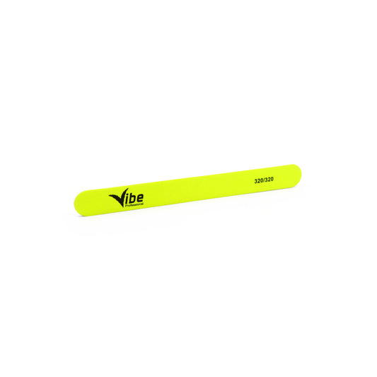 VB PROFESSIONAL NAIL FILE 7" NEON YELLOW COLOR FOR NATURAL NAILS GRIT 320