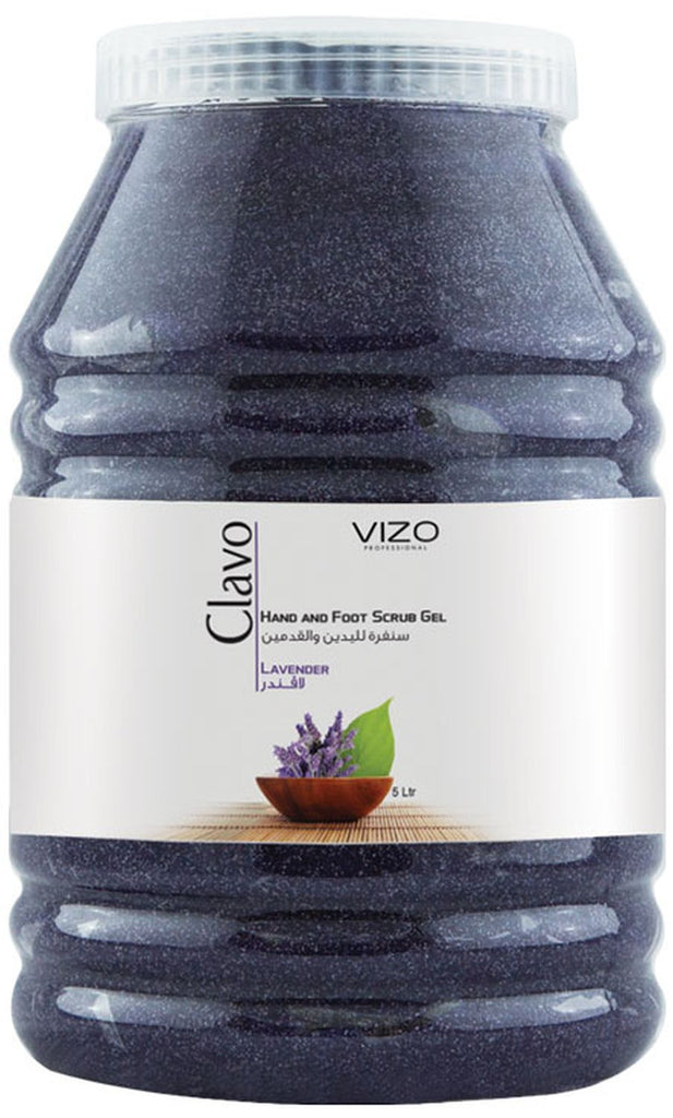 Vizo Clavo Hand & Foot Scrub Gel Lavender 4.8 L