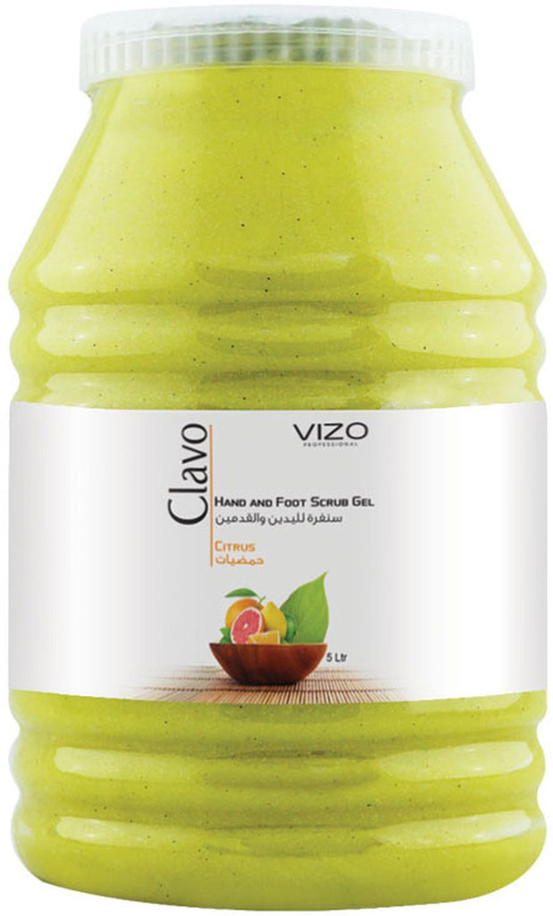 Vizo Clavo Hand & Foot Scrub Gel Citrus 4.8 L