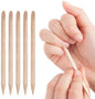 Wood Stick Manicure Cuticle Pusher 1x100pcs
