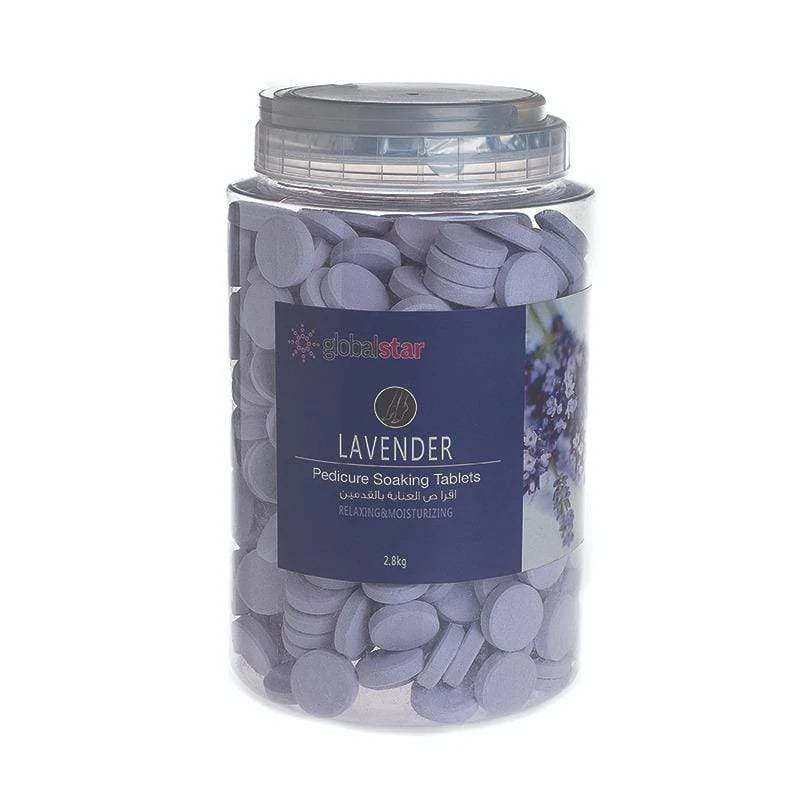 Globalstar Pedicure Soaking Tablets Lavender 2800g - BS176L