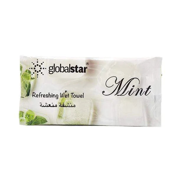 Globalstar Refreshing Wet Towel Mint 1pc - RT04