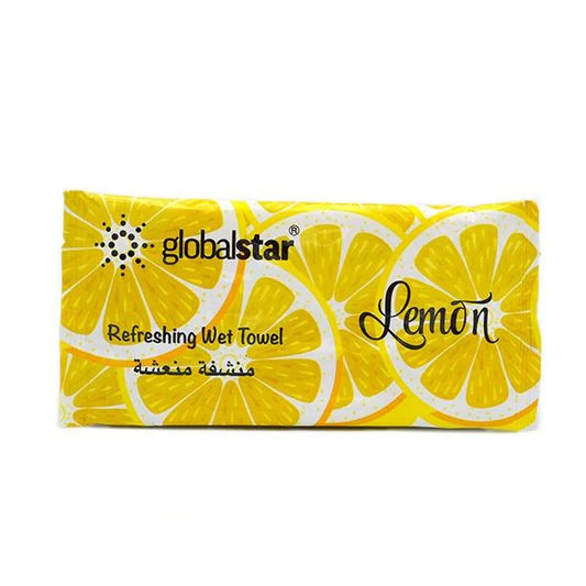 Globalstar Refreshing Wet Towel Lemon 1pc - RT01