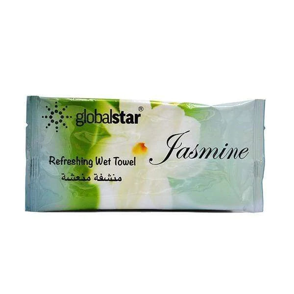 Globalstar Fresh Wet Towel Jasmine 1pc - RT03