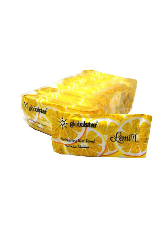 Globalstar Refreshing Wet Towel Lemon 400pcs - RT01