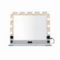 Globalstar Salon Styling Mirror With 12pcs Adjustable Dimmable Light Bulb And Speaker DHZJ