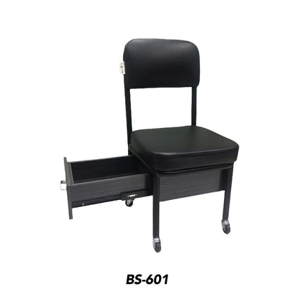 Globalstar Pedicure Stool Chair With Drawer BS-601