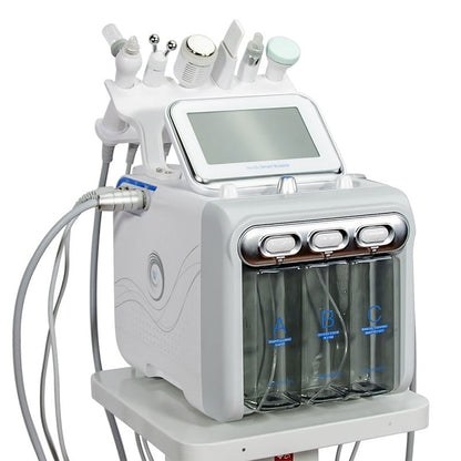 Hydra Facial Face Care Machine, Hydrogen Oxygen Beauty Machine Face Skin Spa Machine All In One Hydro Facial Machine With LED Mask  for Home Spa Salon