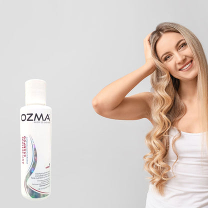 OZMA  Keratin and Protein Anti residue Shampoo 150 ML . STEP 1