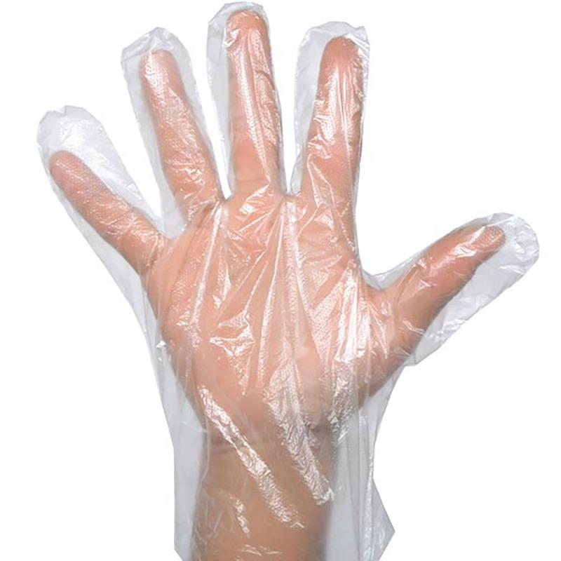 Disposable Plastic Gloves Large - BS10439