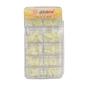 Global Star Artificial Nails Set 500 Pieces, White