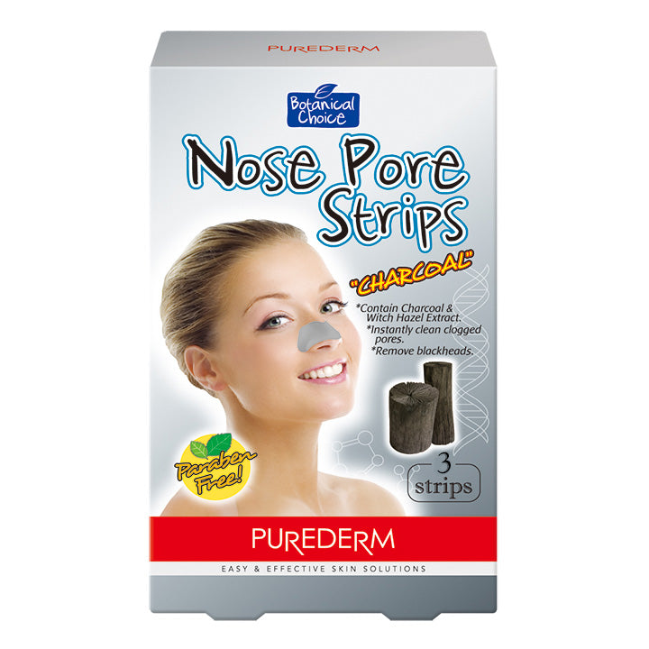 Purederm Nose Pore Strips “Charcoal” 3 Strips