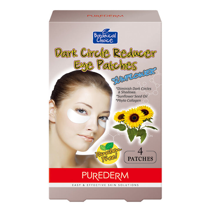 Purederm Dark Circle Reducer Eye Patches “Sunflower” 4 Patches