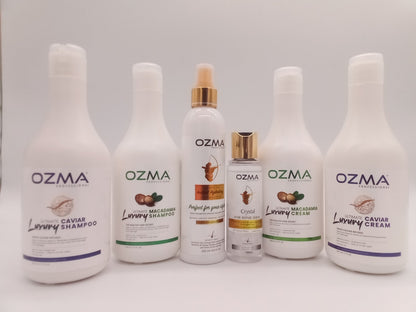 OZMA Leave in Conditioner Spray Hair Protection with Natural Oil | For Moisturizing and Smoothing - For Women and Men 250 Ml