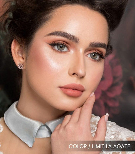 Naturel Unisex Disposable Cosmetic Lenses Colored Collection La Agate