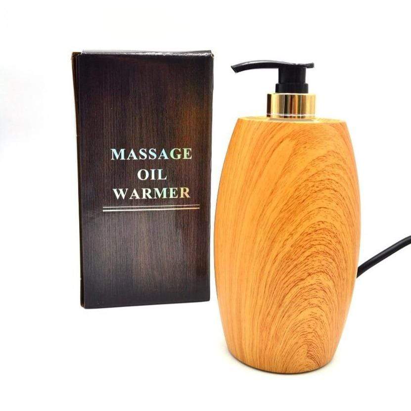 Wood Massage Oil Warmer Bottle EO-35