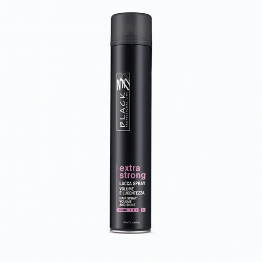 Black Extra Strong Hair Spray 750ml