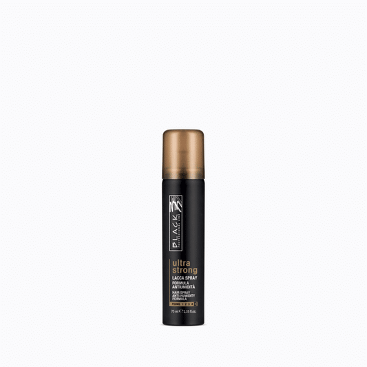 Black Professional Ultra Strong Hair Spray 75ml