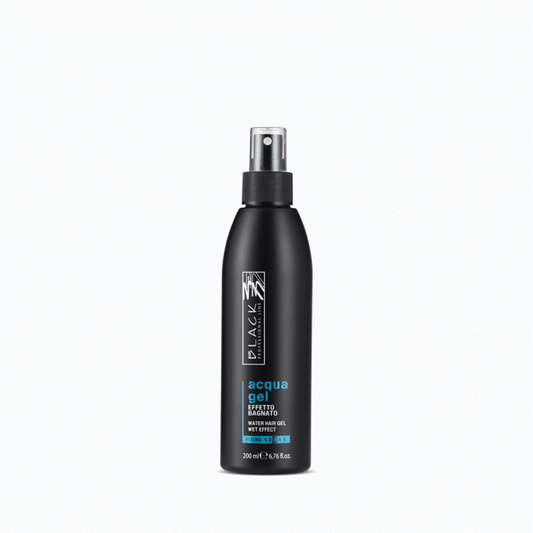 Black Professional Acqua Gel Water Hair Gel Wet Effect 200ml