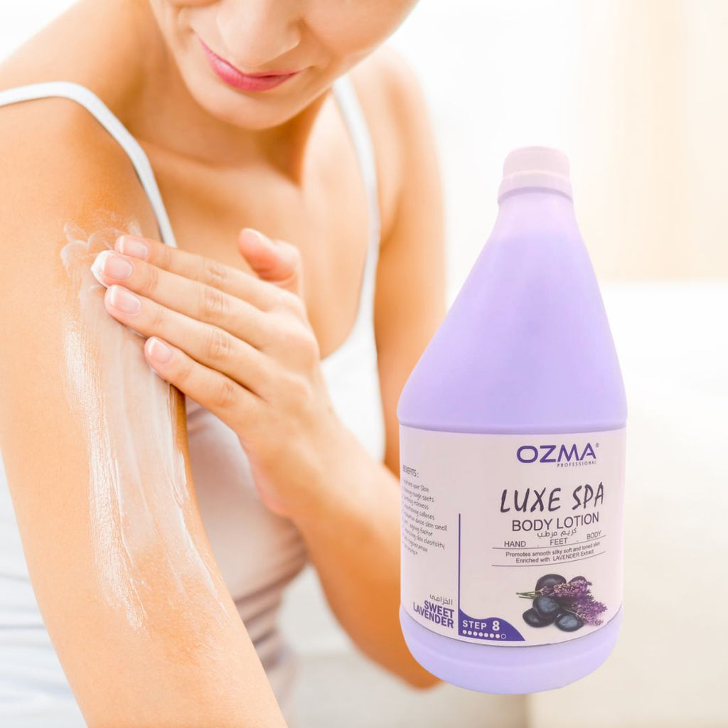OZMA Clavo Lavender Body Lotion,Naturally Hydrating, Hand And Feet Brightening-Soothing Moisturizer For Men & Women With Vitamin C Extract 3.78 Lml