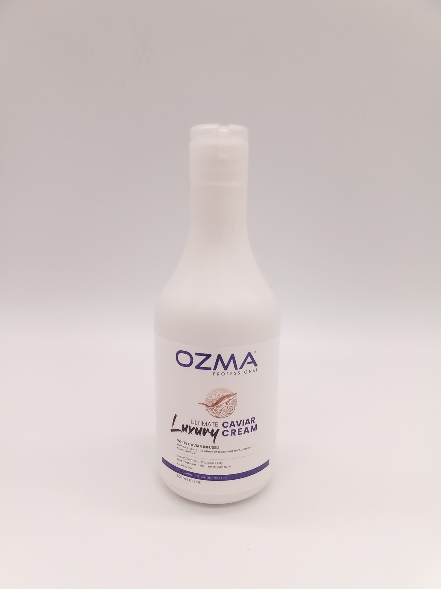 OZMA luxury CAVIAR  After Keratin And Protein hair Balancing Maintenance Balancing Conditioner  For  Treated and damage &Oily & Color Hair Daily Use After Shampoo Conditioning Deep Cleanser Organic & Natural Conditioner .Enriched with Caviar  500 Ml