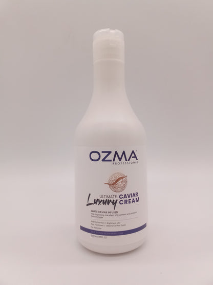 OZMA luxury CAVIAR  After Keratin And Protein hair Balancing Maintenance Balancing Conditioner  For  Treated and damage &Oily & Color Hair Daily Use After Shampoo Conditioning Deep Cleanser Organic & Natural Conditioner .Enriched with Caviar  500 Ml