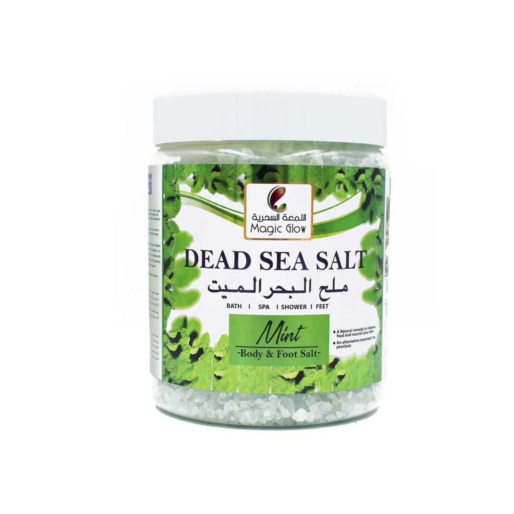 Magic Glow Dead Sea Body And Foot Salt Mint