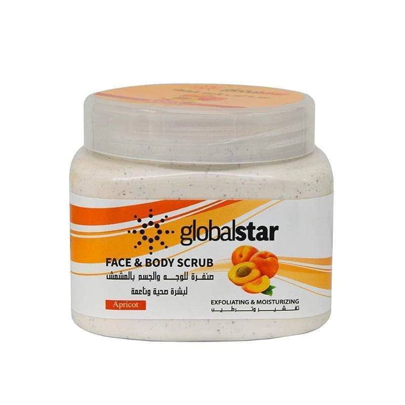 Globalstar Face & Body Scrub Apricot 500ml