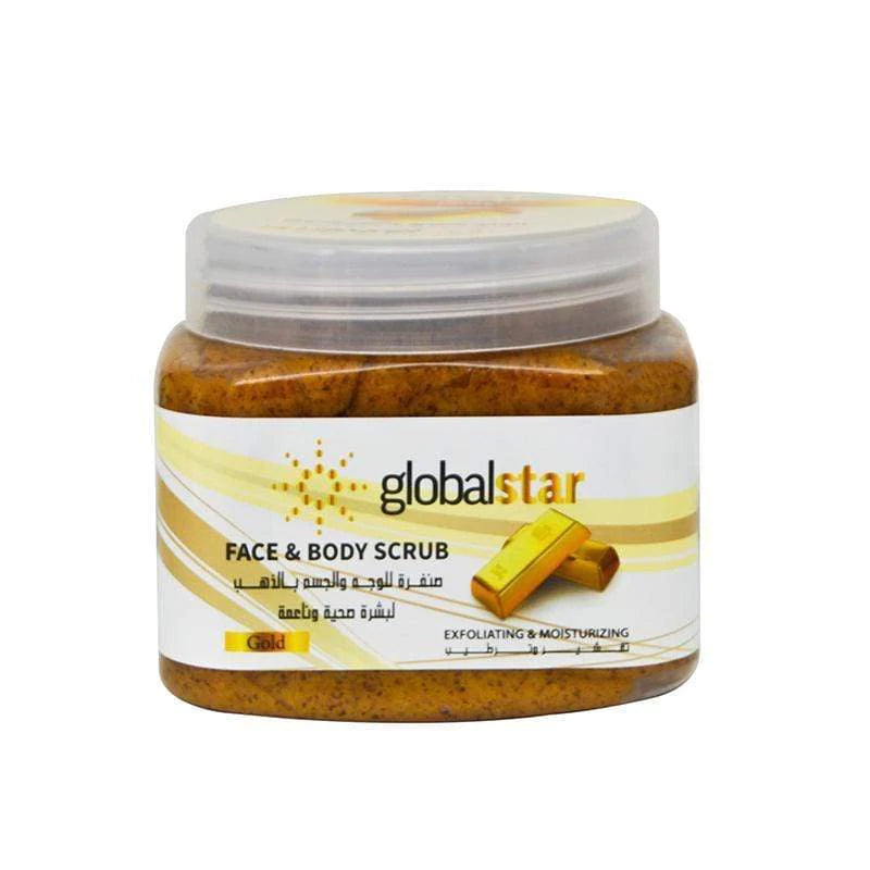 Globalstar Face & Body Scrub Gold 500ml