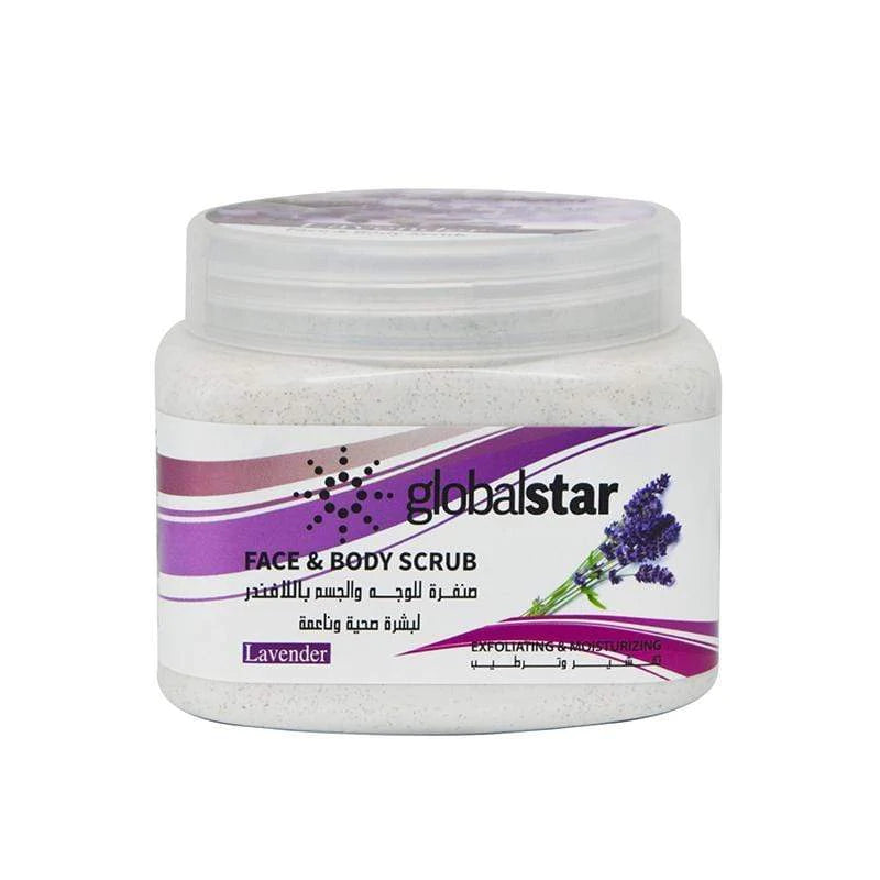 Globalstar Face & Body Scrub Lavender 500ml