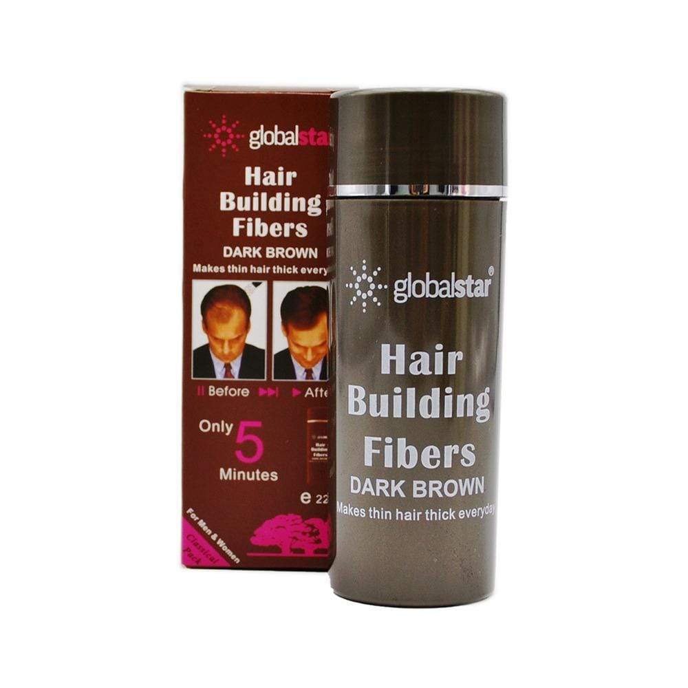 Globalstar Hair Building Fiber Dark Brown 22g HF-102