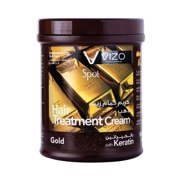 VIZO HAIR TREATMENT CREAM GOLD WITH KERATIN 1000ML