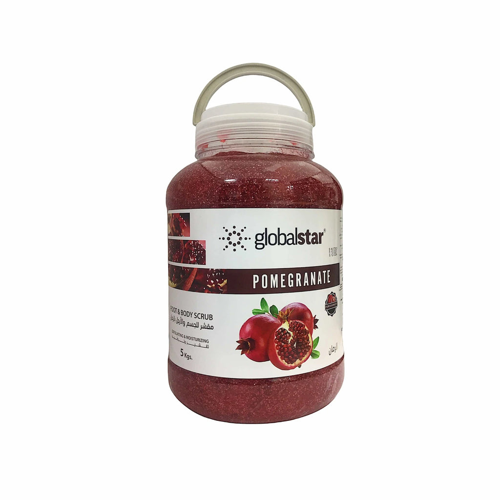 Globalstar Exfoliating Foot and Body Scrub Pomegranate 5kg