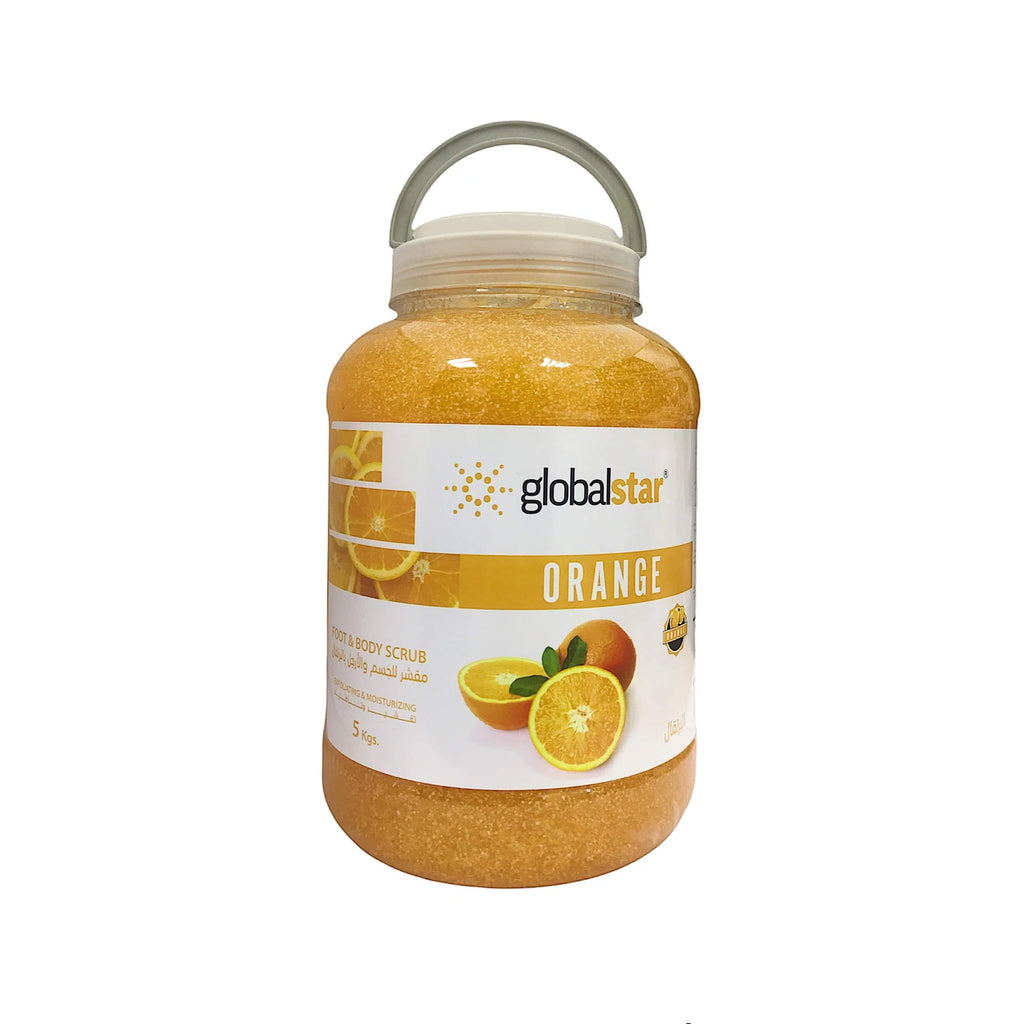 Globalstar Exfoliating Foot and Body Scrub Orange 5kg