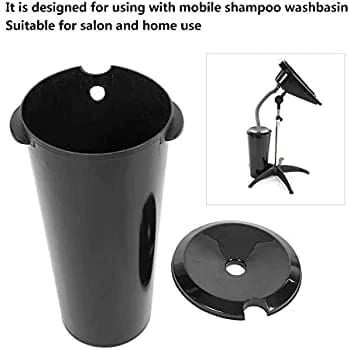 Globalstar Portable Adjustable Hairdressing Plastic Shampoo Unit With Drum A133
