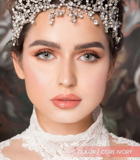 Naturel Unisex Disposable Cosmetic Lenses Colored Collection Core Ivory