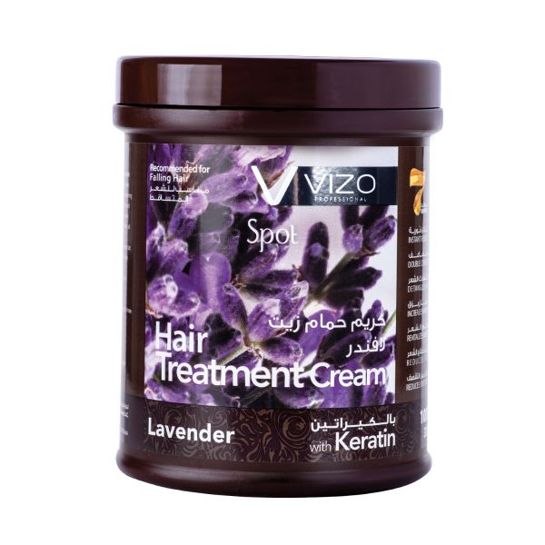 VIZO HAIR TREATMENT CREAM LAVENDER WITH KERATIN 1000ML