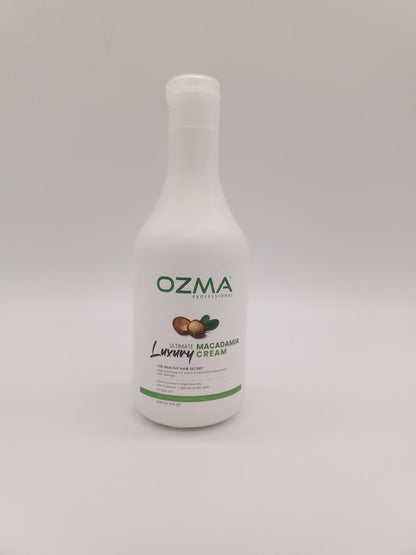 OZMA luxury Macadamia After Keratin And Protein  Balancing shampoo  For  Treated and damage &Oily & Color Hair Daily Use Deep Cleanser Organic & Natural Enriched with Macadamia 500 Ml