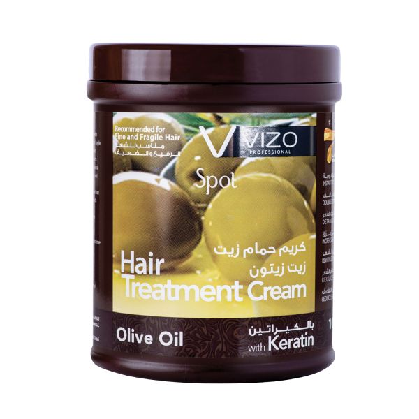 VIZO HAIR TREATMENT CREAM OLIVE OIL WITH KERATIN 1000ML