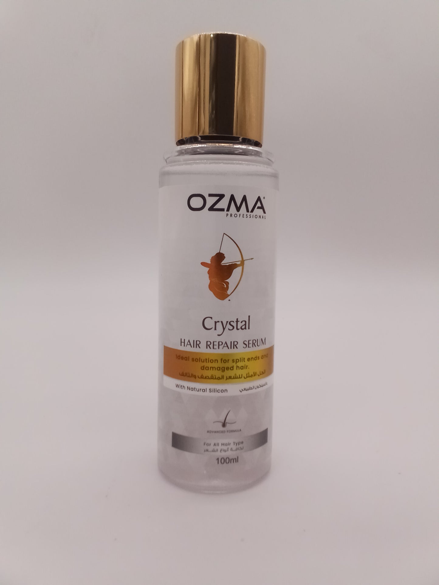 OZMA  Keratin Styling Hair repair Serum Provides Smoothness Strength Shine Silk Thicken Repair & Restores Keratin Scalp and Hair care Anti-Frizz New Topical Formula. 100 ML
