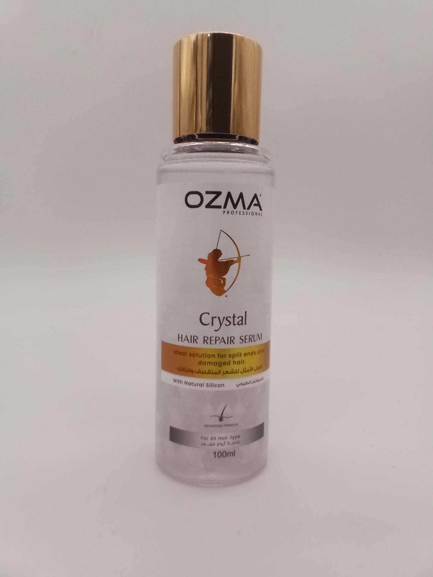 OZMA  Keratin Styling Hair repair Serum Provides Smoothness Strength Shine Silk Thicken Repair & Restores Keratin Scalp and Hair care Anti-Frizz New Topical Formula. 100 ML