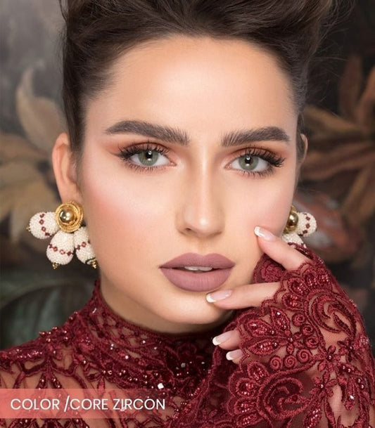 Naturel Unisex Disposable Cosmetic Lenses Colored Collection Core Zircon